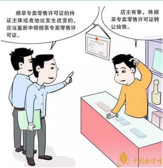 煙草專賣零售許可證可以轉(zhuǎn)讓嗎，不能