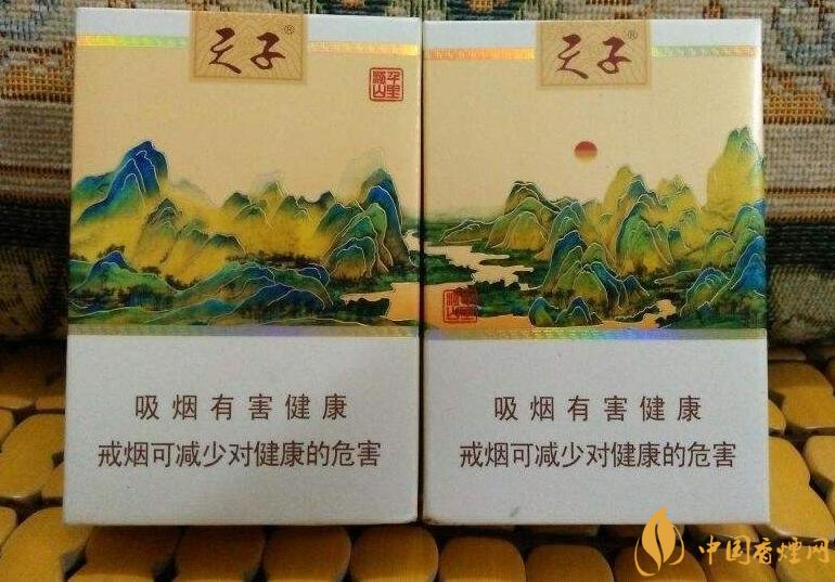 中高端天子香煙價格表，皇室御用香煙包裝